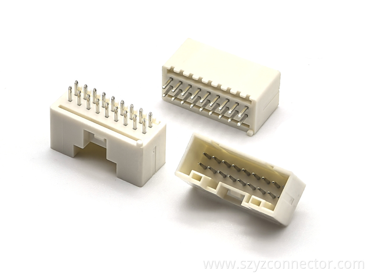 2.0mm Pitch Wafer Pin header Dual Row Straight